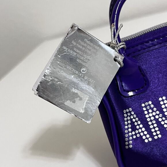 Victoria's Secret Purple Dream ANGEL Mini Purse Bag Keychain - Picture 12 of 15